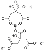 Structure of Bismuth Potassium Citrate CAS 57644-54-9