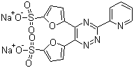 Structure of Ferene disodium salt CAS 79551 14 7 - Ferene disodium salt CAS 79551-14-7