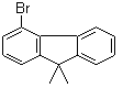 structure of 4 Bromo 99 dimethyl 9H fluorene CAS 942615 32 9 - 4-Bromo-9,9-dimethyl-9H-fluorene CAS 942615-32-9