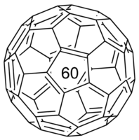 structure of Fullerene C60 CAS 99685-96-8
