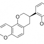Structure of Glabridin CAS 59870-68-7