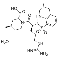 Structure of Argatroban Monohydrate CAS 141396-28-3