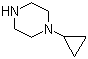 Structure of 1-Cyclopropylpiperazine CAS 20327-23-5