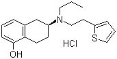 Structure of Rotigotine hydrochloride CAS 99755-59-6 (125572-93-2)