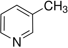 structure of 3-Methylpyridine CAS 108-99-6