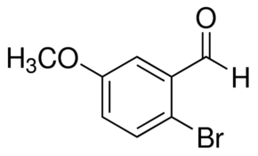 structure of 2-Bromo-5-methoxybenzaldehyde CAS 7507-86-0