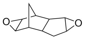 structure of Dicyclopentadiene diepoxide CAS 81-21-0
