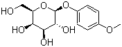 structure of 4-Methoxyphenyl beta-D-galactopyranoside CAS 3150-20-7