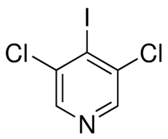 structure of 3,5-Dichloro-4-iodopyridine CAS 343781-41-9