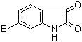 structure of 6-Bromoisatin CAS 6326-79-0