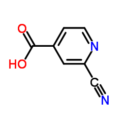 Structure of 2-Cyanoisonicotinic acid CAS 161233-97-2
