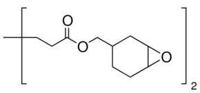 Structure of Bis(3,4-epoxycyclohexylmethyl) adipate CAS 3130-19-6