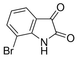 Structure of 7-Bromoisatin CAS 20780-74-9