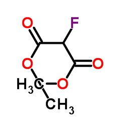 Structure of Dimethyl 2-fluoromalonate CAS 344-14-9