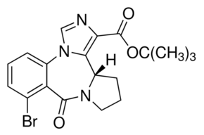 Structure of Bretazenil CAS 84379-13-5