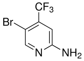 Structure of 5-Bromo-4-(trifluoromethyl)pyridin-2-amine CAS 944401-56-3