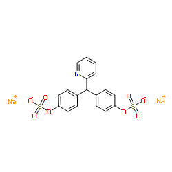 Structure of sodium picosulfate CAS 10040-45-6