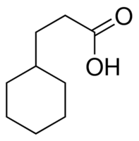 Structure of Cyclohexanepropionic acid CAS 701-97-3