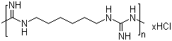 Structure of Poly(hexamethylenebiguanide) hydrochloride CAS 32289-58-0