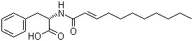 Structure of Undecylenoyl Phenylalanine CAS 175357-18-3