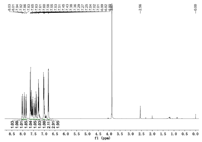(4-(Naphthalen-1-yl(phenyl)-amino)phenyl)boronic acid CAS 717888-41-0 H-NMR-1