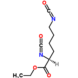 Structure of L-Lysine Diisocyanate CAS 45172-15-4