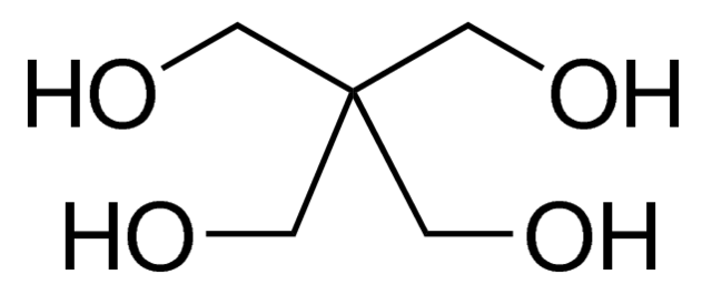 Structure of Pentaerythritol CAS 115-77-5