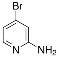 Structure of 2-Amino-4-bromopyridine CAS 84249-14-9