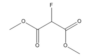 Structure of Dimethyl fluoromalonate CAS 344-14-9