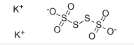 Structure of Potassium tetrathionate CAS 13932-13-3